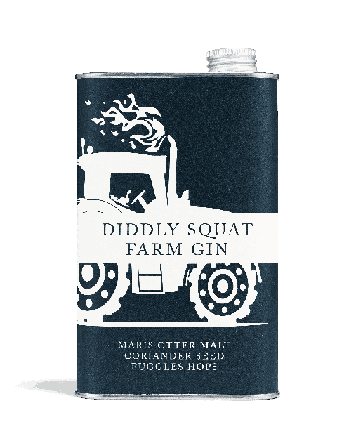 Diddly Squat Farm Gin in a Tin - 50cl, 40% ABV