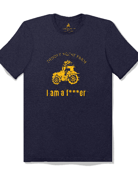 Diddly Squat Farm "I am a F***er" Shirt - Navy