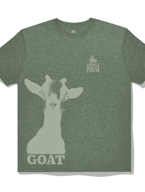 Diddly Squat Farm Goat Shirt - Green