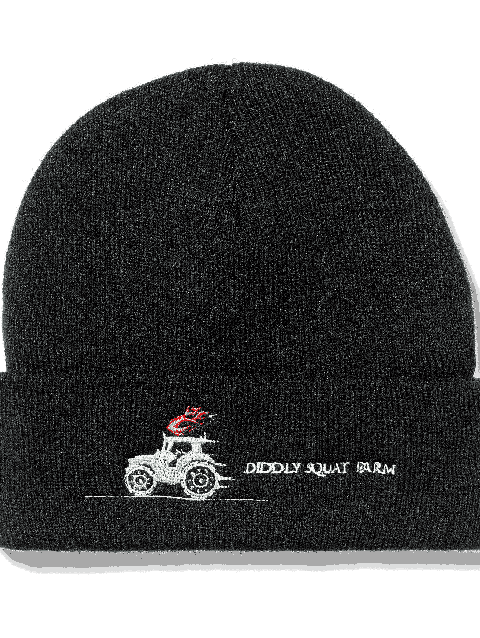 Diddly Squat Farm Supreme Black Beanie